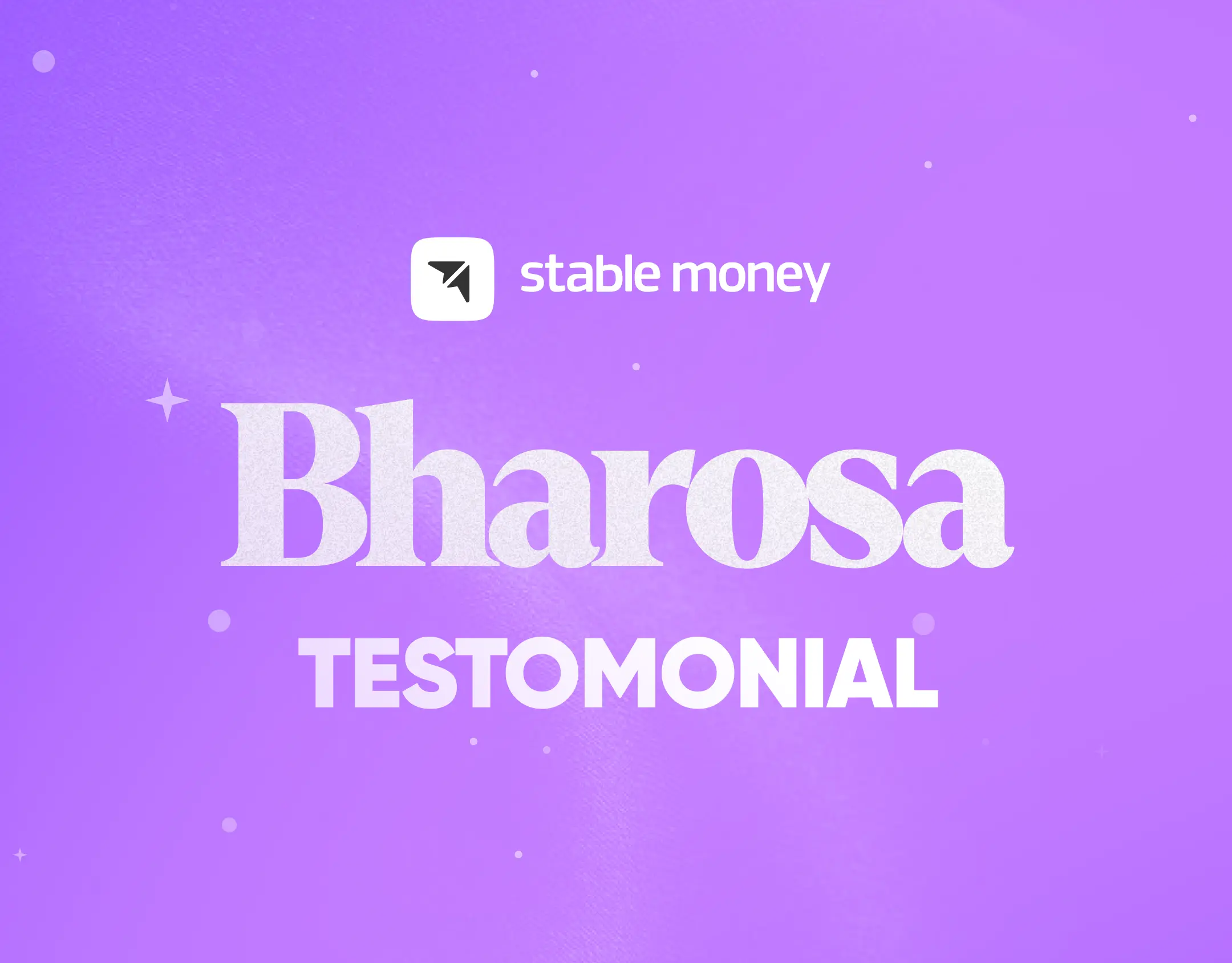 Bharosa — User Testimonial